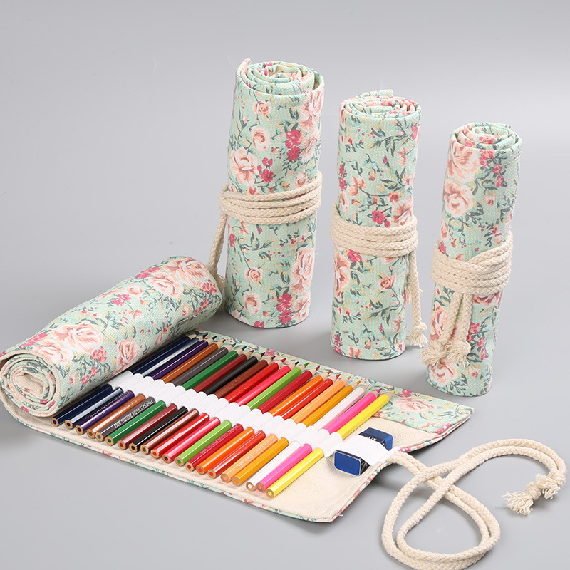 Stationery Warehouse - 12/24/36/48/72 Delik Çiçek Tuval Roll Up