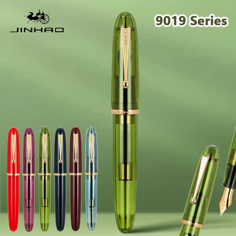 Office Stationery Supply Business - Jinhao 9019 dolma kalem Şeffaf Lüks