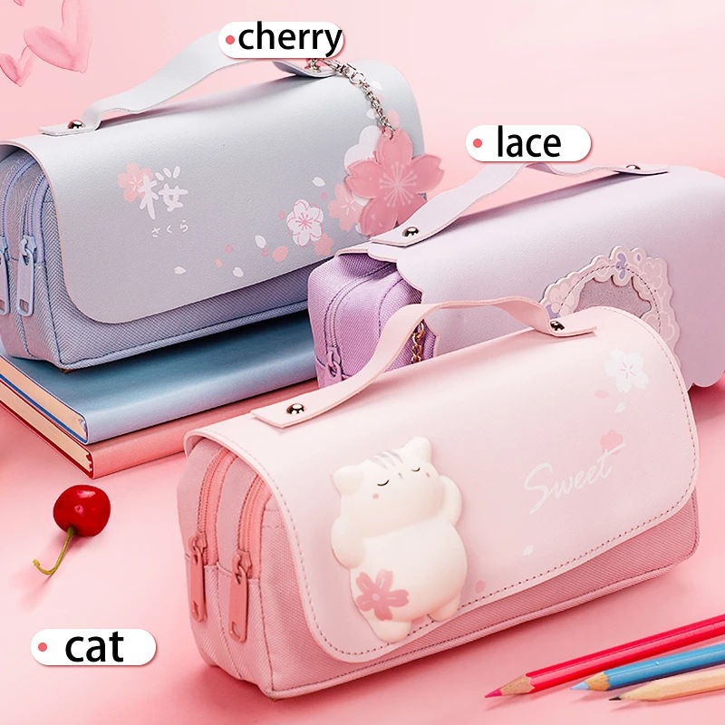 Stationery And Office Supply Stores - Okul malzemeleri kızlar için Kawaii kırtasiye