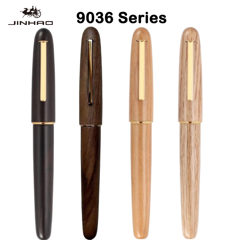 Office Stationery Supply Business - JINHAO 9036 Doğal Ahşap El Yapımı