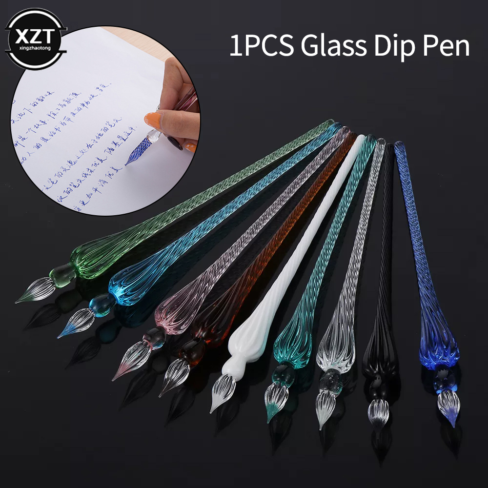 Fountain Pen Ink - 1 adet yeni Vintage cam daldırma