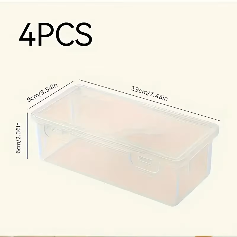 4 Büyük Şeffaf PP Saklama Kutu - Stationery And Office Supply Stores incelemesi ve fiyatı
