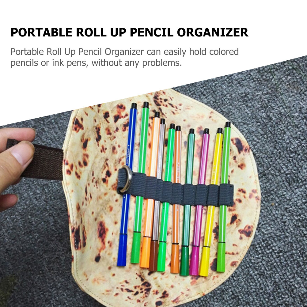 2 Adet Tortilla Desenli Kanvas - Pencil Case Large incelemesi ve fiyatı