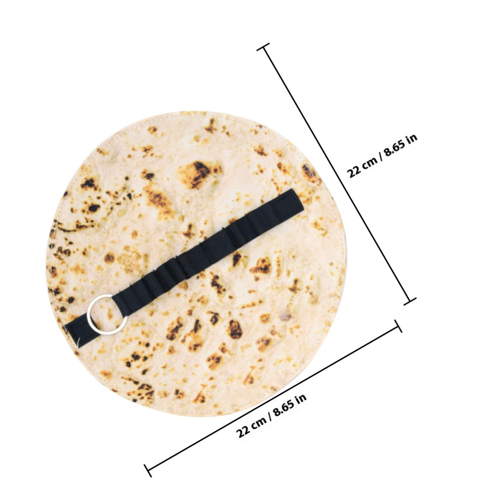 2 Adet Tortilla Desenli Kanvas - Pencil Case Large incelemesi ve fiyatı