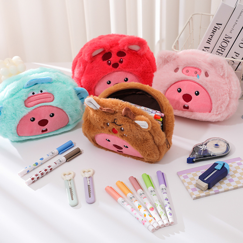 Karikatür peluş kalem çantası  - Pencil Case Large incelemesi ve fiyatı