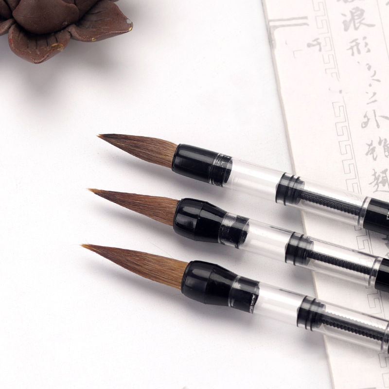 3 adet kaligrafi fırça seti su - Fountain Pen Ink incelemesi ve fiyatı